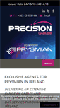Mobile Screenshot of precisioncables.ie